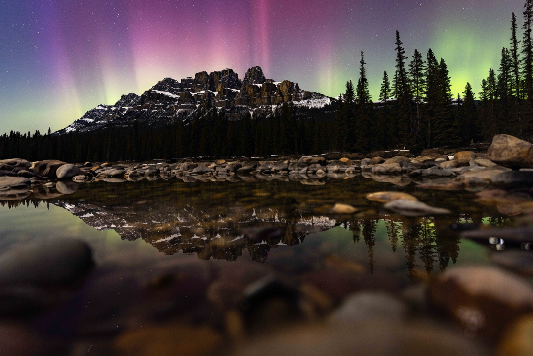 Resized Northern Lights Image